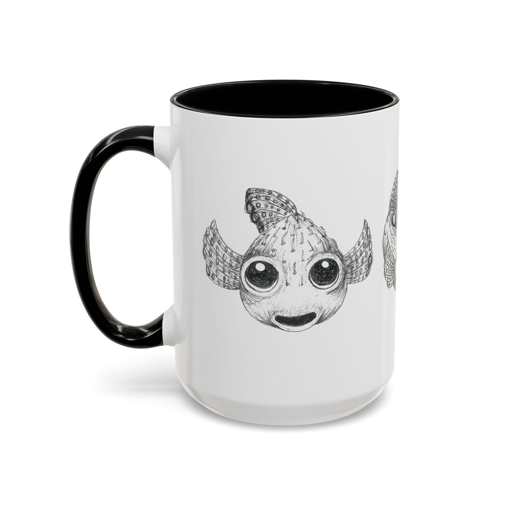 3 Fish Aloha Puffers Coffee Mug | 11oz 15oz