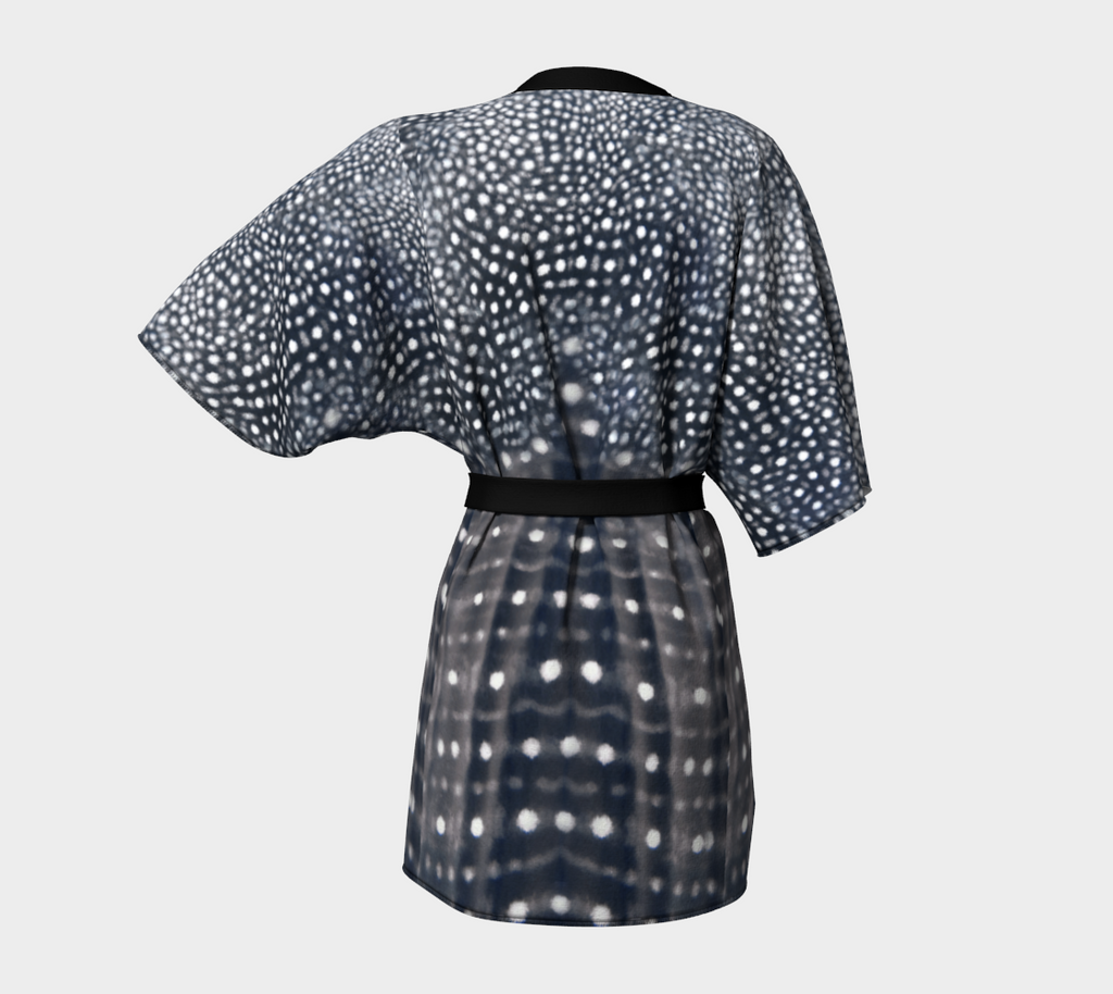 Whale Shark Kimono Short Robe